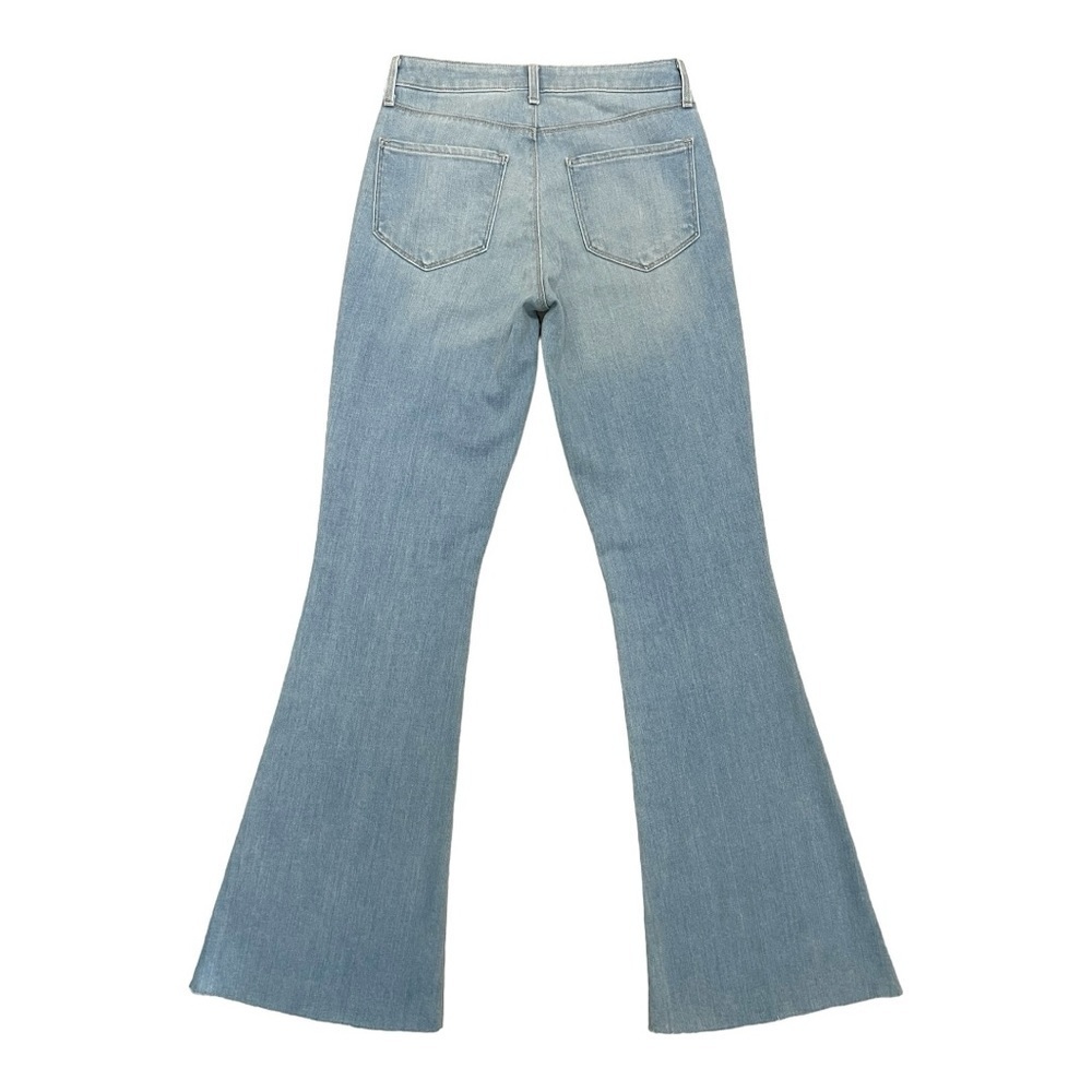 L'AGENCE Sera High Rise Jean Flared Bell Bottom Jeans Blue Cloud Chic Size 25 - Picture 4 of 11